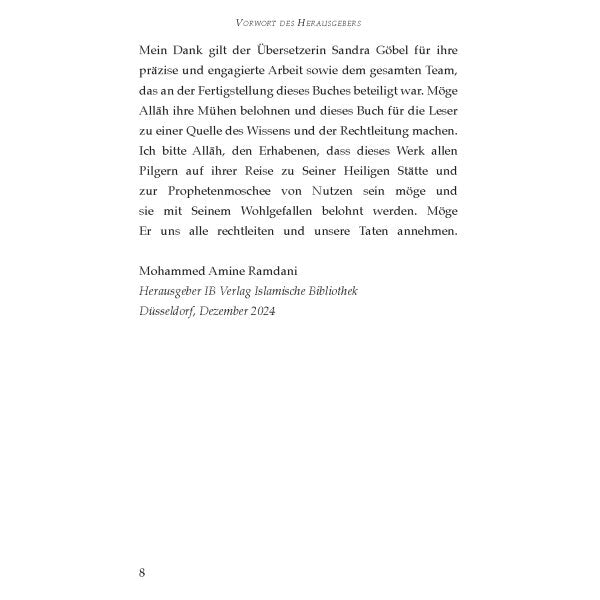 Die rituellen Abläufe von Hagg und Umra