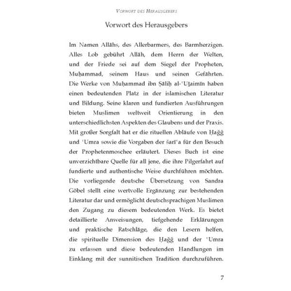 Die rituellen Abläufe von Hagg und Umra