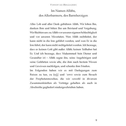 Die rituellen Abläufe von Hagg und Umra